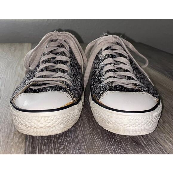 Converse Knit 1V567 All Star Low Top Gray Sneaker Shoes Unisex Size M 9 / W 11 - Picture 3 of 11